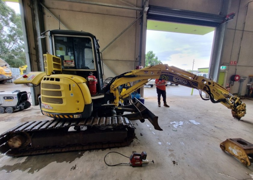 5T Yanmar VIO55 Excavator 1