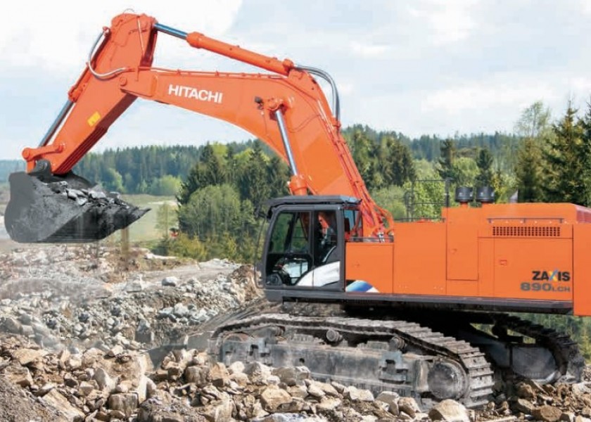 90T ZX890-5 Hitachi Excavator 1