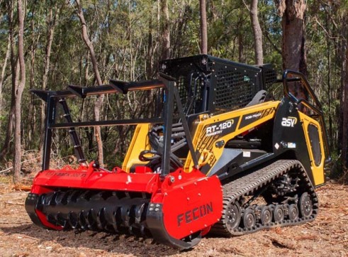 100HP Posi-Track with Forestry Mulcher 1