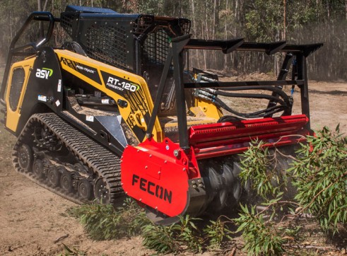 120HP Posi-Track with Forestry Mulcher 1