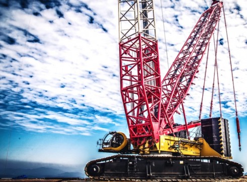 1250t High Specification Crawler Crane (2021 with only 336hrs use) 3