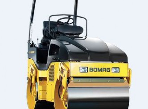 2.5T BOMAG Smooth Drum Roller