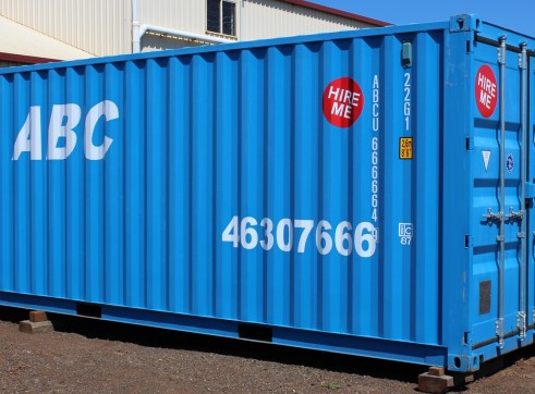 20 foot shipping container for hire 1