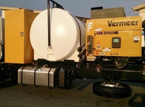 2013 7500 l Vermeer Vac truck on Fuso Fighter 6x4 2