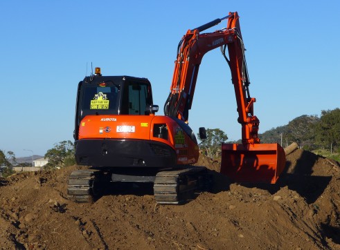2014 Kubota KX080-3 Excavator (Tilt Hitch)
