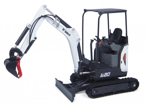 2T Excavator, with tilt bucket, grab and retractable to 980mm