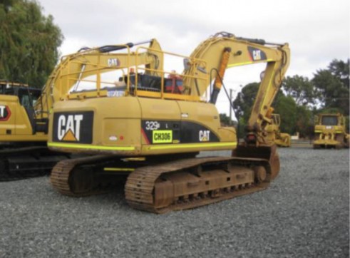 329DL  CAT Excavator for hire 3