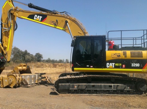 329DL Caterpillar mine compliant excavator