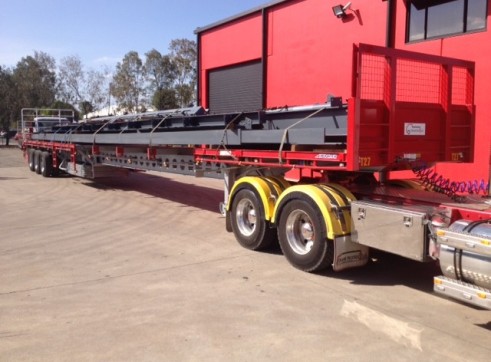 45-60ft Extendable Tri-Axle Trailers