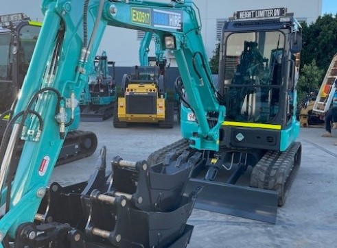 5T Kobelco Excavator with Height Limiter