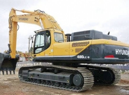 48 ton Hyundai Excavator 1