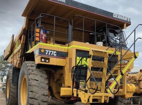 777C Dump Truck with tail gate options