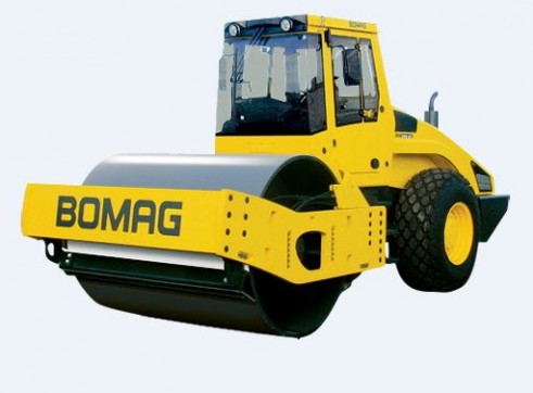 7T BOMAG Smooth Drum Roller