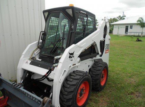 Bobcat S185 skidsteer dry hire short or long term- can be remote controlled 3