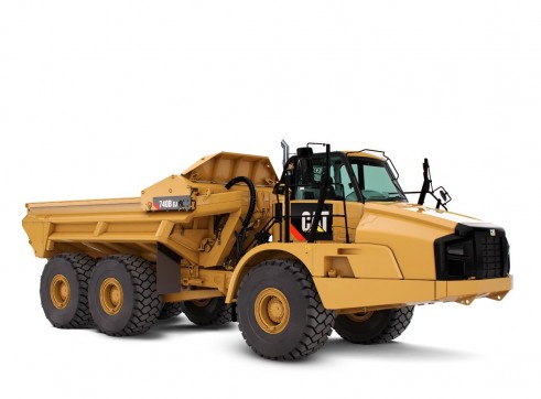 CATERPILLAR 740B Ejector Articulated Haul Truck for Hire