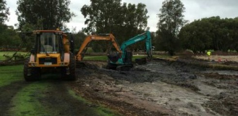 East Maitland and Leisure Golf Club Construction 4