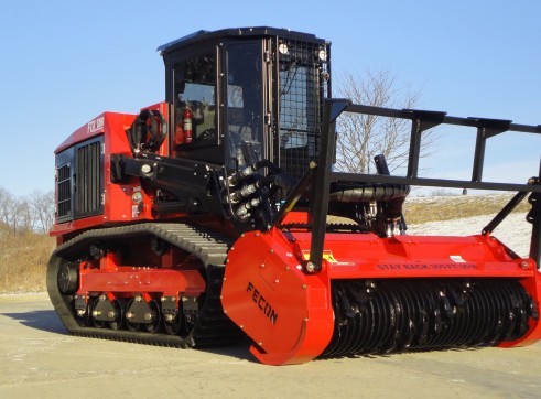 FECON FTX128L COMPACT MULCHING TRACTOR WITH MULCHER 3