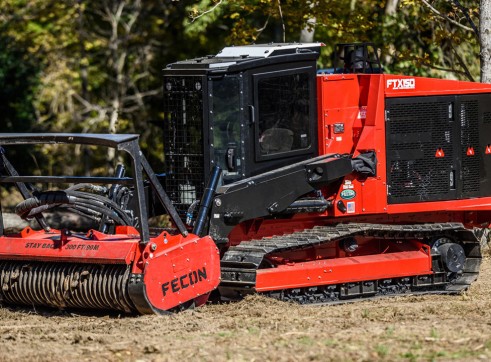 FECON FTX150 COMPACT MULCHING TRACTOR WITH MULCHER