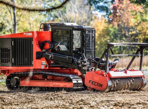 FECON FTX150 COMPACT MULCHING TRACTOR WITH MULCHER 2