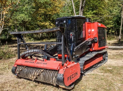 FECON FTX150 COMPACT MULCHING TRACTOR WITH MULCHER 4