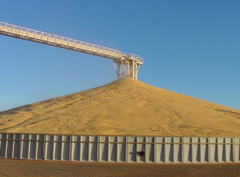 Grain Storage Bunkers