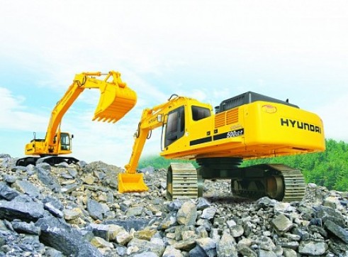 Hyundai 50T R500-7 Excavator