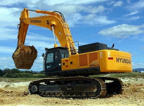 HYUNDAI 80T R800LC-7A Excavator