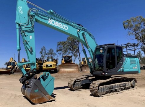 Kobelco 2018, 22 ton excavator SK-200, 1