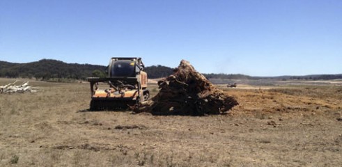 Land Clearing with Tracked Mulcher 8