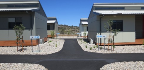 Landscaping and Footpath | Red Valley Mining Camp 12