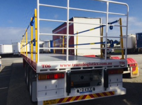 NEW 45FT Flat Top Trailers 2