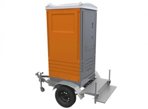 Portable Toilet - Trailer Mounted