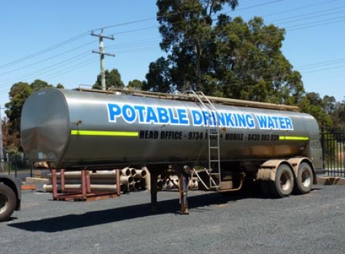 Potable Water Tanker 25,000L