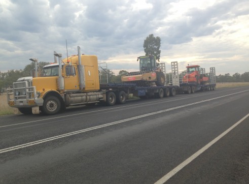Road Train Side Tippers, Drop Deck and flat top 2