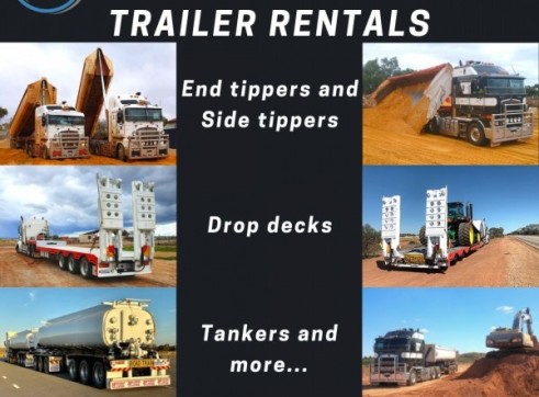 Side Tippers for dry hire 3