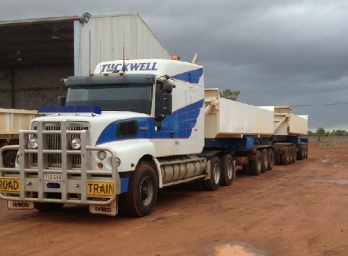 Side Tippers - Road Train with Prime mover