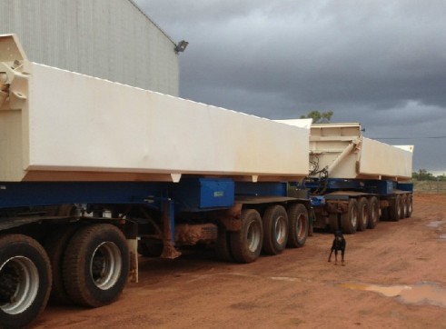 Side Tippers - Road Train with Prime mover 2