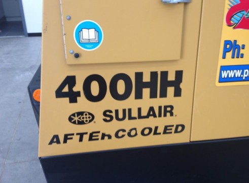Sullair 400 CFM @ 200 PSI After Cooled Portable Compressor 2