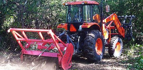 Tractor Mulching/Mulch 1
