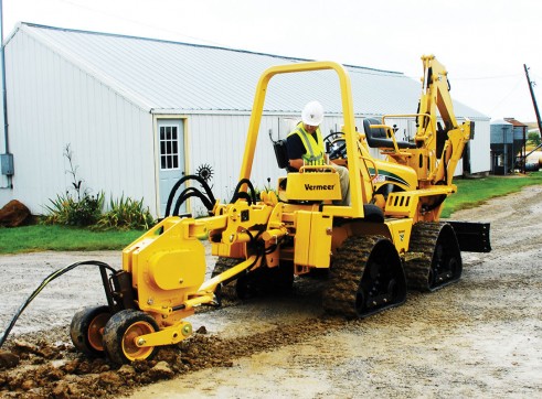 Vermeer RTX550 Ride-On Trencher 8