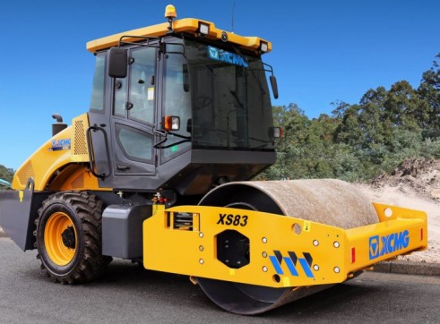 XCMG 8 Tonne Padfoot Roller 1