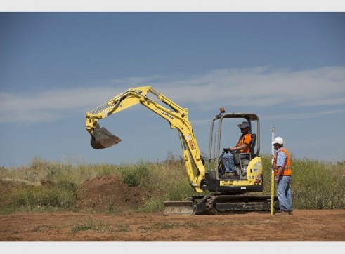 Yanmar Vio 35-5 3.5 tonne Excavator ROPS