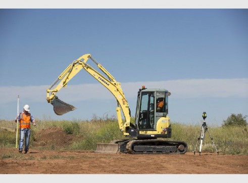 Yanmar Vio 55-5 5.5 tonne Excavator w/ AC Cabin